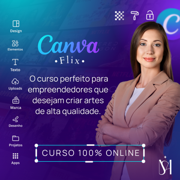 Curso de Canva para Negócios, por Renata Massa