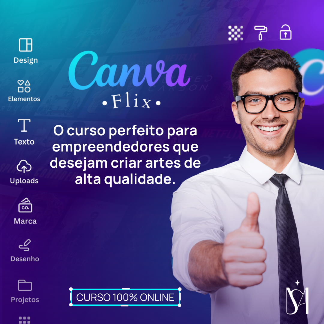 Curso de Canva para negócios, por Renata Massa