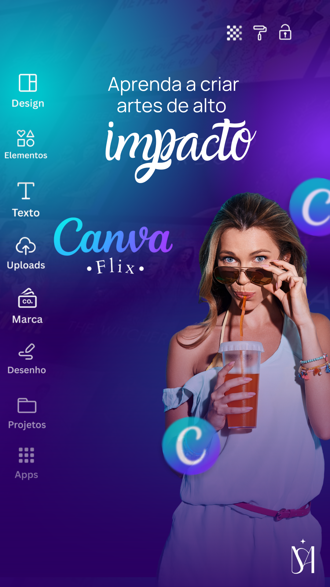 Curso de Canva para Negócios, por Renata Massa